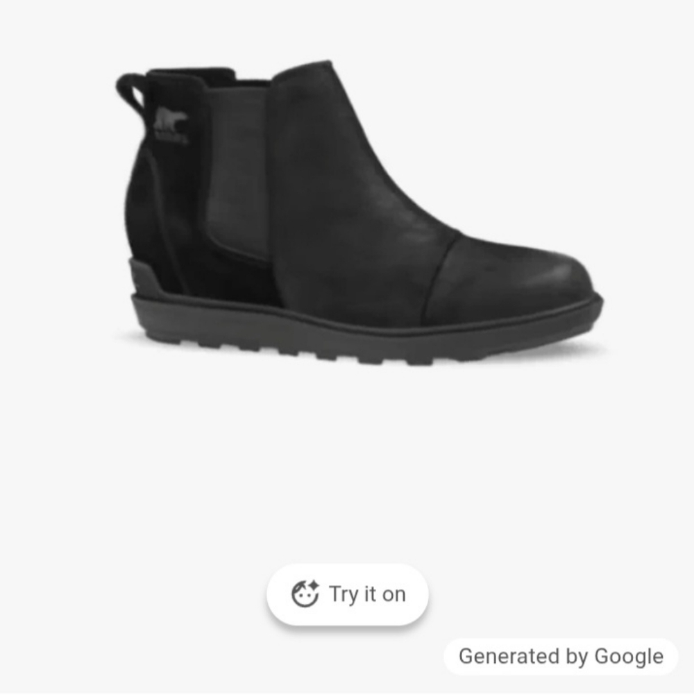 Sorel Women's Black Ankle Boots